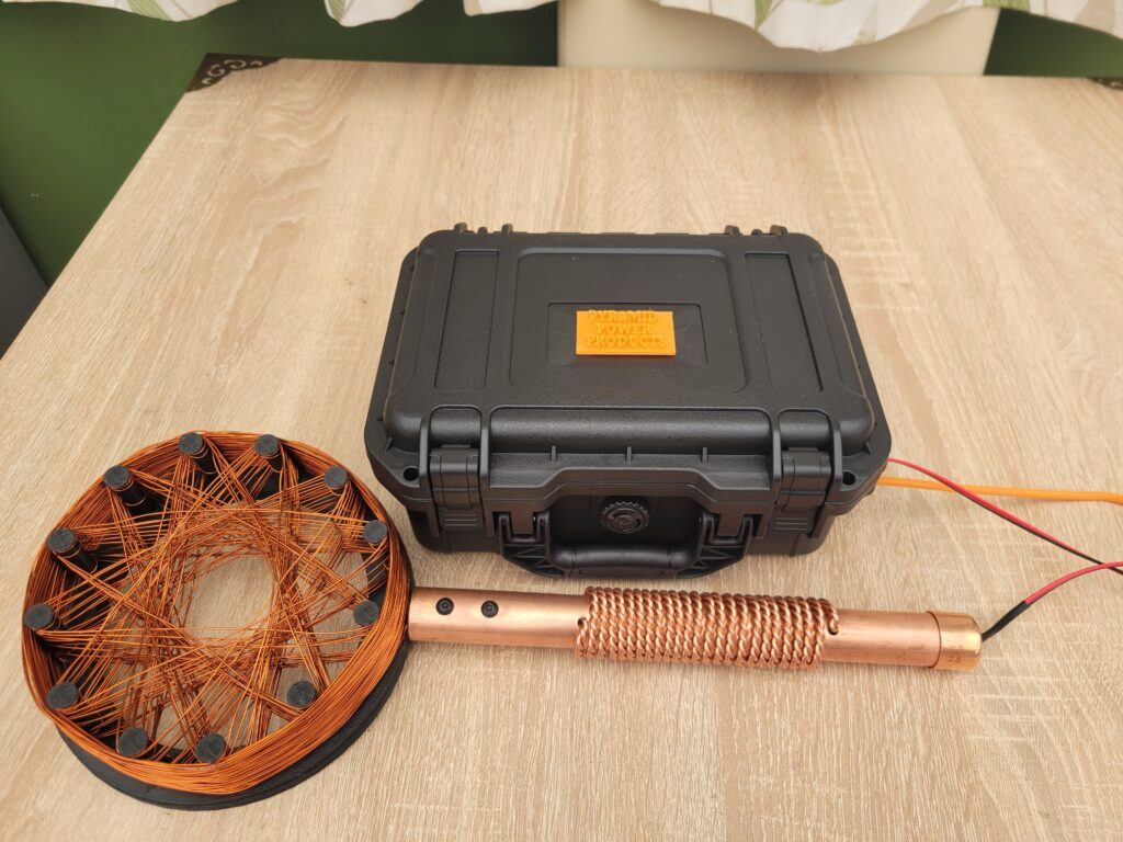 pemf wand and controller box